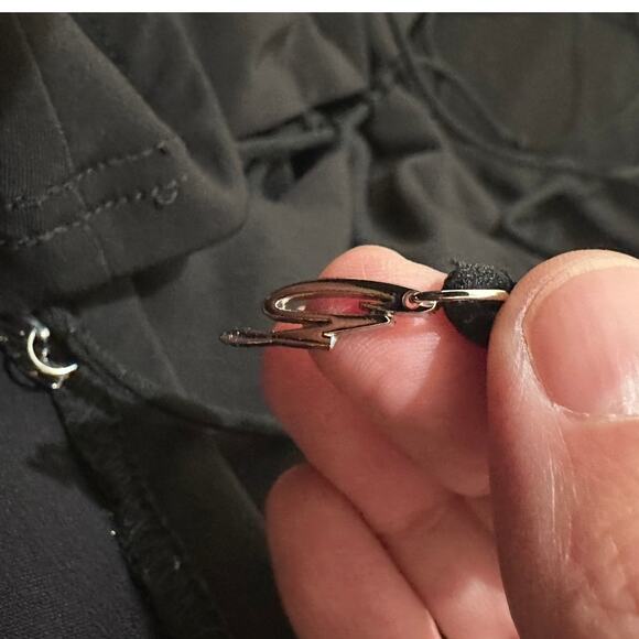 I.AM.GIA Sapphira Lace-Up Top Long Sleeve Y2K 90s It Girl Black, size M - Picture 6 of 10